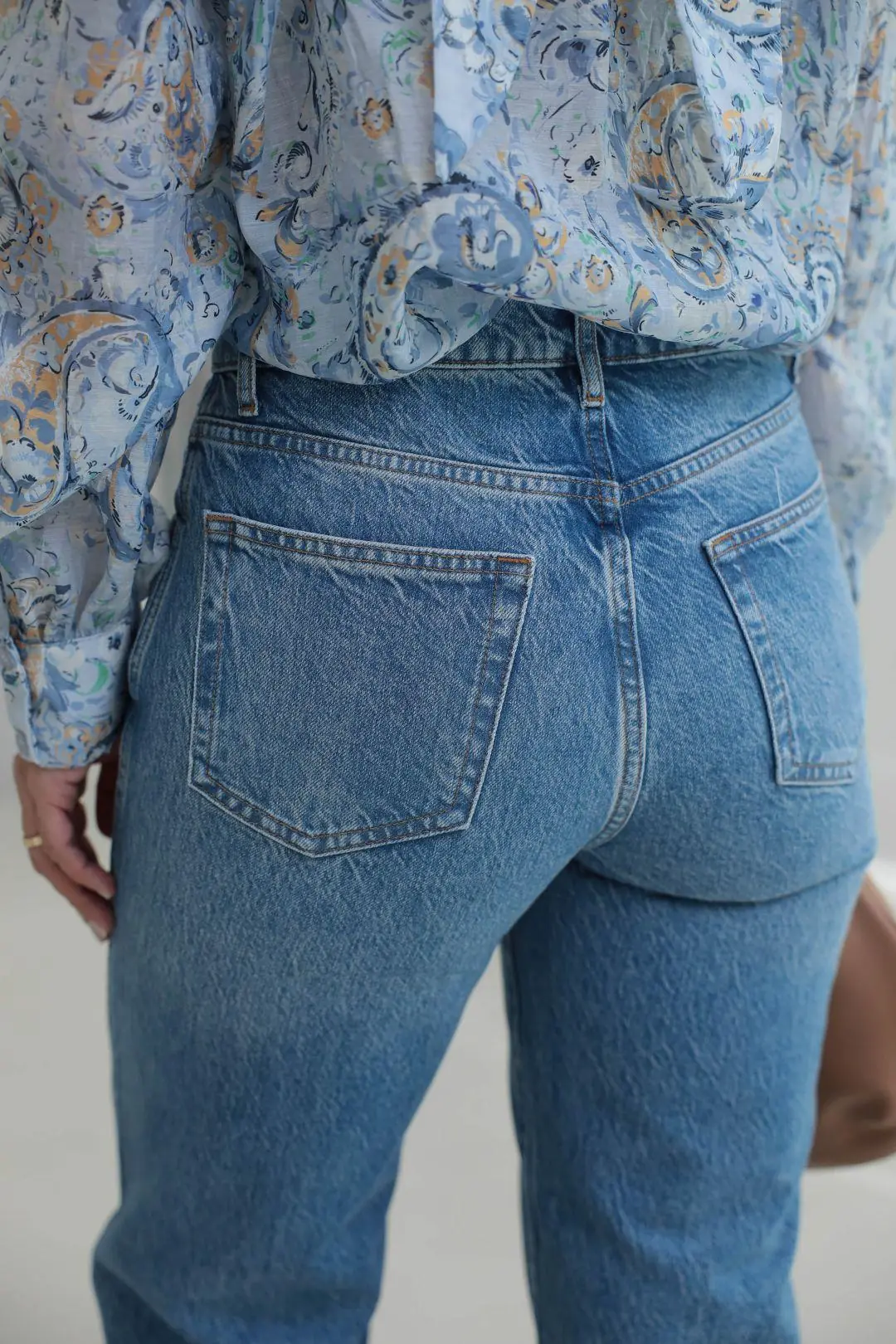 Orj Reform. Wide Leg Jean MAVİ