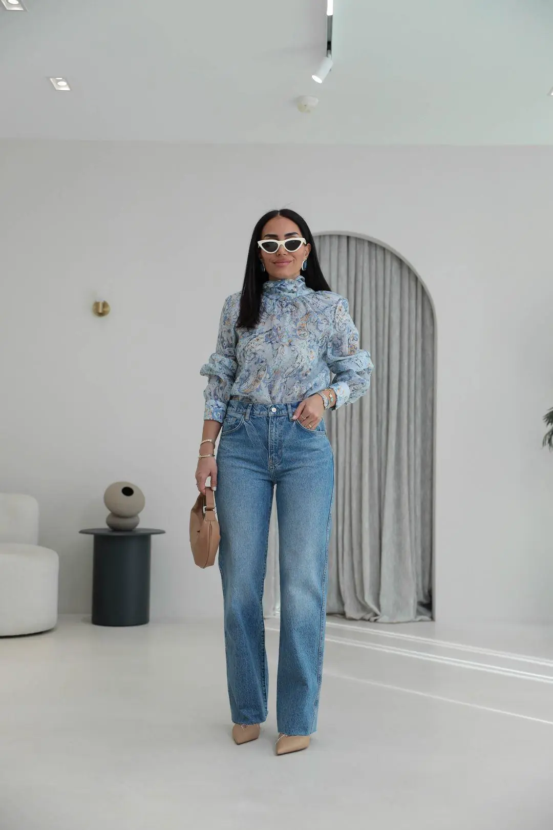 Orj Reform. Wide Leg Jean MAVİ