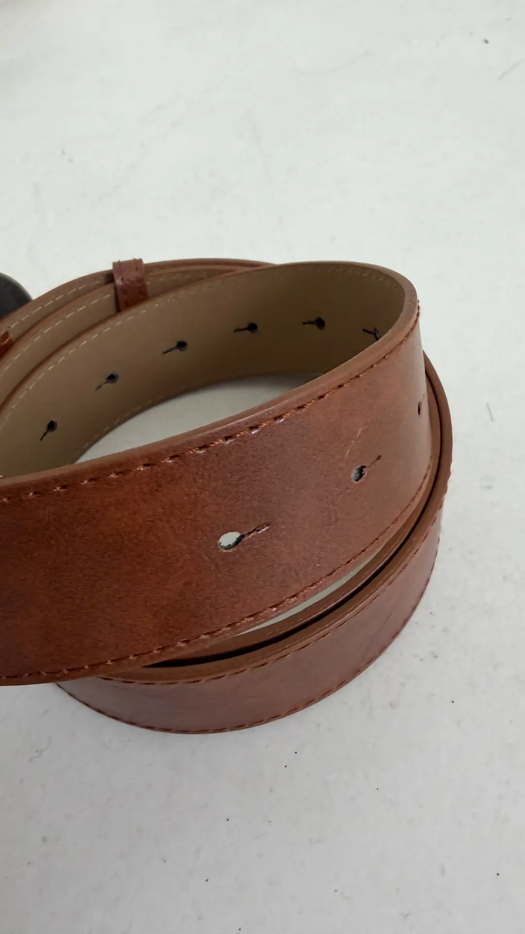2559 Metal Oval Tokalı Kemer TABA