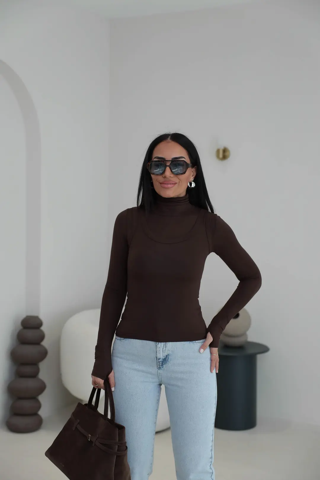 1519 Atletli Modal İkili Body KAHVE