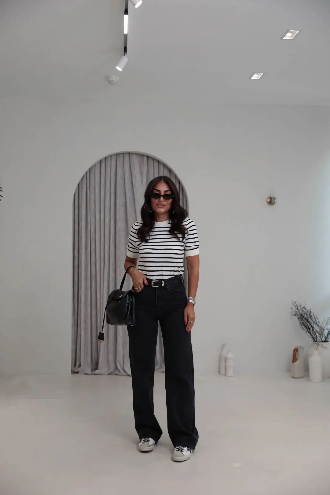 2411 Düz Paça Yüksek Bel Straight Jean ANTRASİT