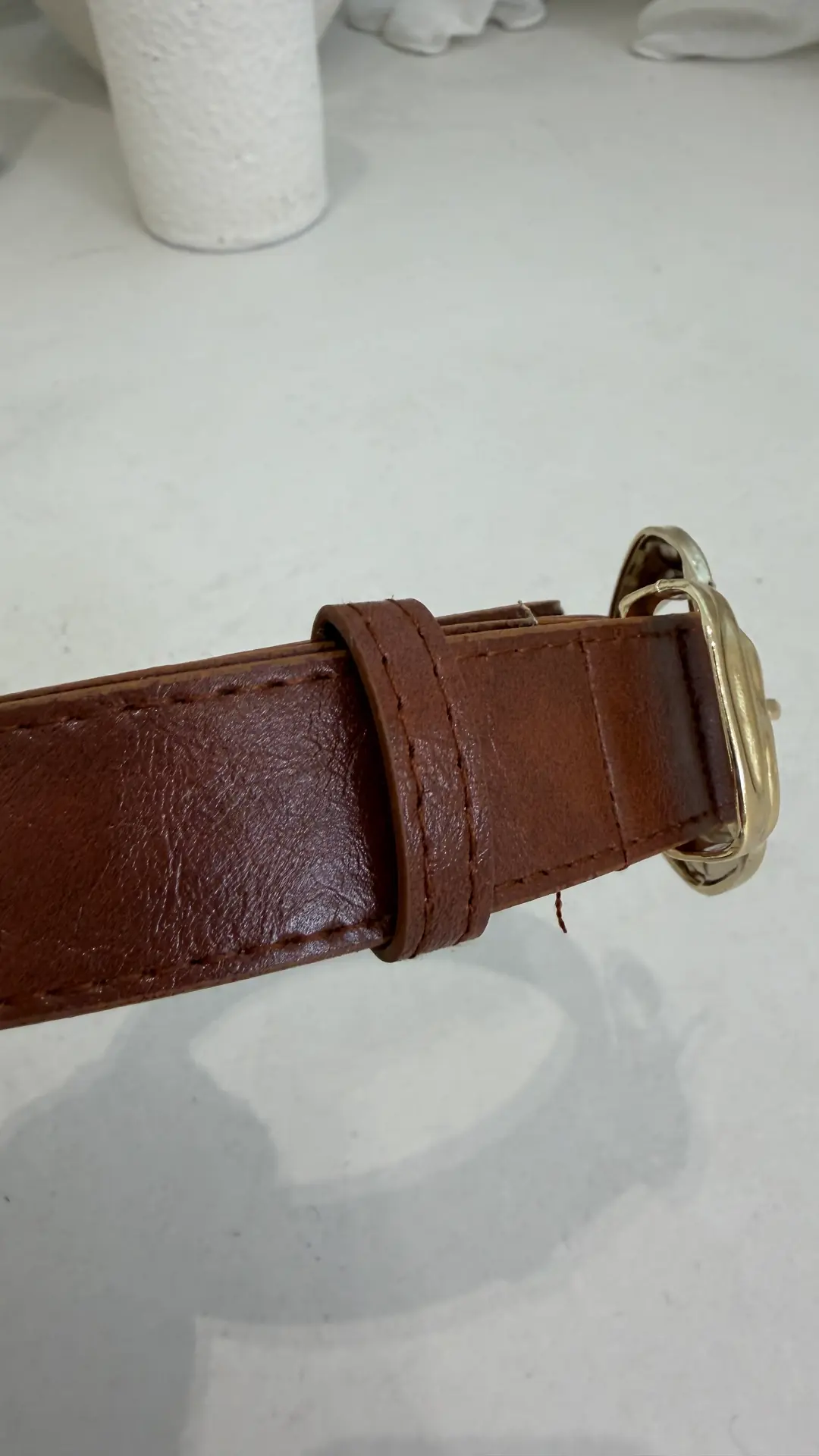 2822 Oval Tokalı Kemer TABA