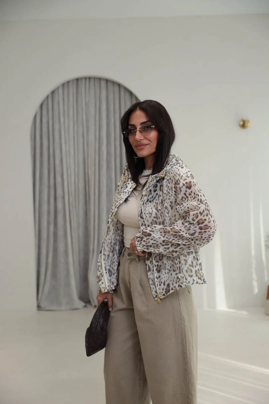 9069 Leopar Desen Mevsimlik Bomber LEOPAR
