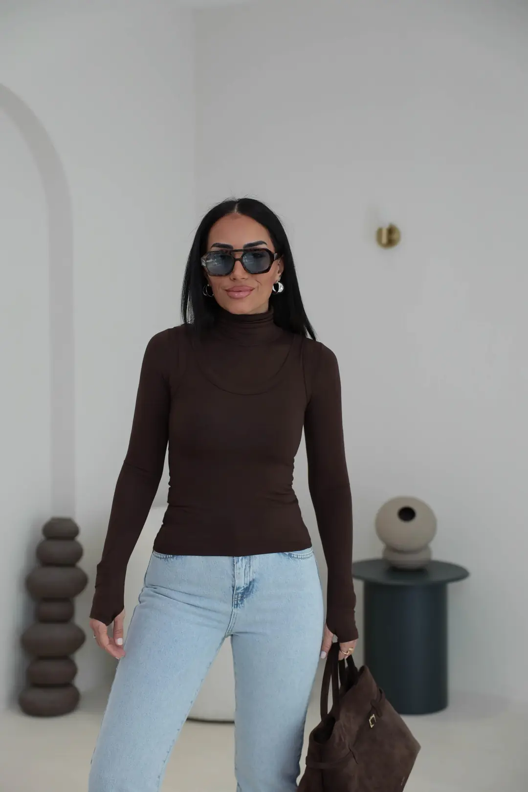 1519 Atletli Modal İkili Body KAHVE