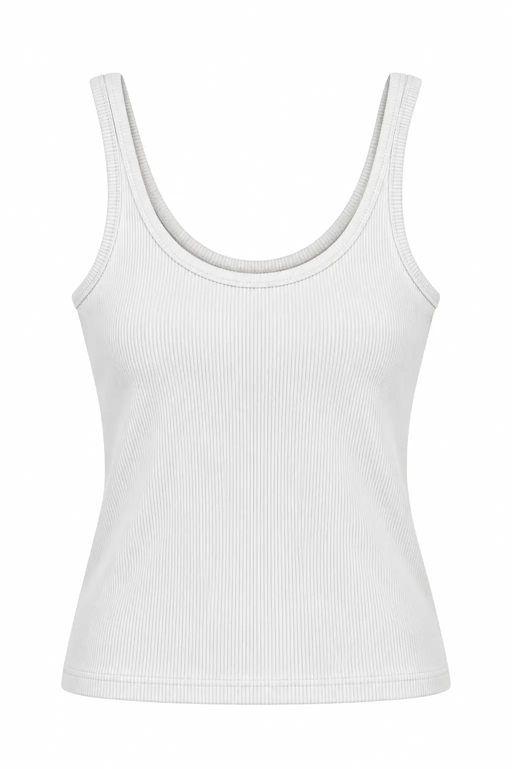 4113 Fitilli Askılı Crop Atlet EKRU