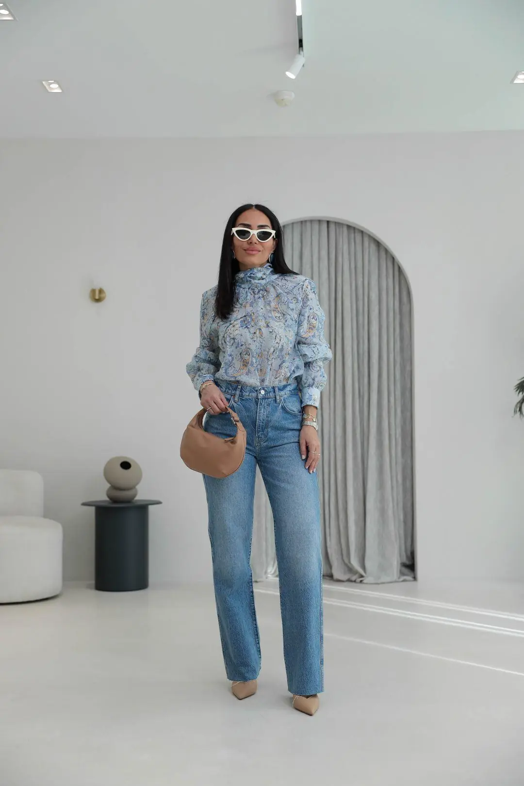 Orj Reform. Wide Leg Jean MAVİ